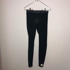 Black Leggings with Fleece Lining
